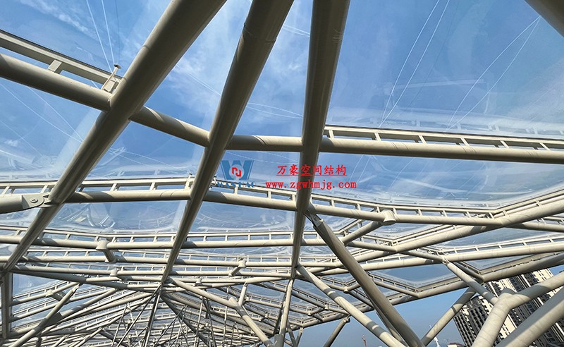 驚艷的藝術(shù)品|合肥文一塘溪津門天幕鋼結(jié)構(gòu)及ETFE氣枕膜工程 驚艷的藝術(shù)品|合肥文一塘溪津門天幕鋼結(jié)構(gòu)及ETFE氣枕膜工程