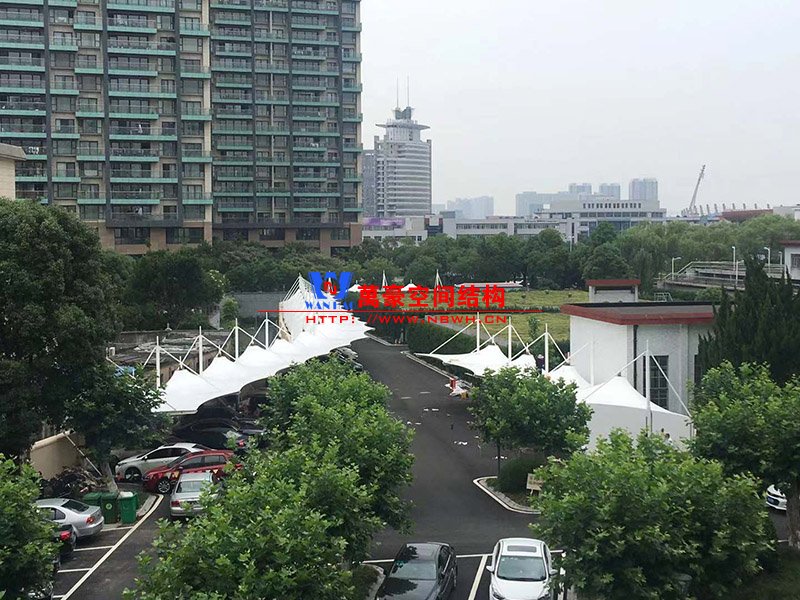 慈溪自來水廠膜結(jié)構(gòu)車棚