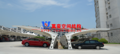 寧波車棚廠家哪家好？膜結(jié)構(gòu)車棚廠家優(yōu)先選擇萬(wàn)豪