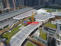 紅山六九七九商業(yè)中心ETFE膜結構工程竣工