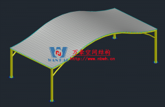 萬豪2021第8標-樂清鐵定溜溜樂園ETFE天幕及PTFE景觀傘膜結構工程